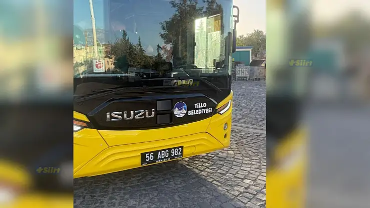 Tillo Belediyesi'nden Ulaşımda Yeni Adım: Halk Otobüsü Hizmete Girdi