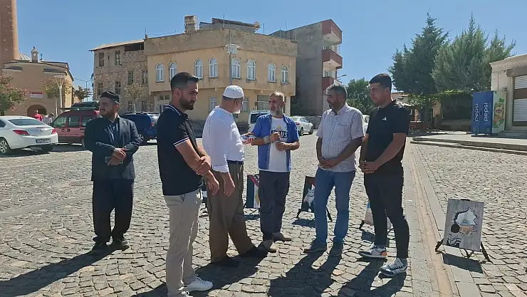 Tillo'da İsrail Saldırılarına Tepki İçin Stant ve Sergi Açıldı