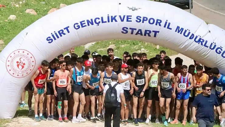 Türkiye Dağ Koşuları Şampiyonası Eruh İlçemizde Yapıldı