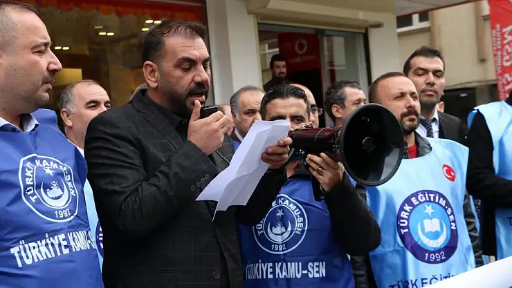 Türkiye Kamu Sen Siirt İl Temsilciliğinden Basın Açıklaması