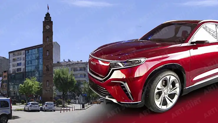Türkiye'nin Yerli Otomobili TOGG Bugün Siirt'e Geliyor