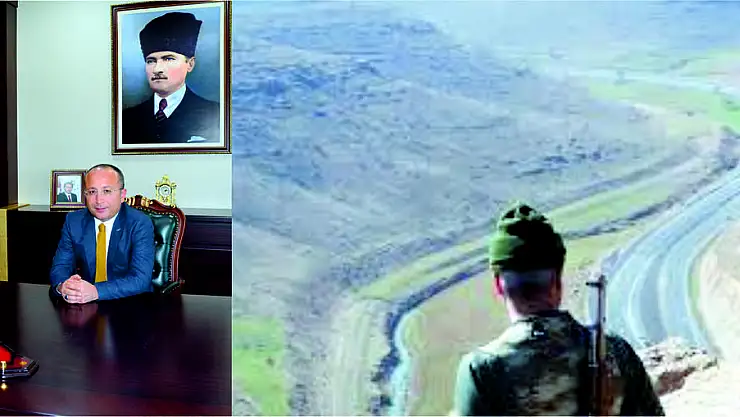 VALİ ALİ FUAT ATİK, KAHRAMAN GÜVENLİK KORUCULARINA  MORAL ZİYARETİNDE BULUNDU