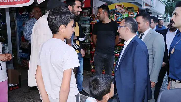 Vali Ali Fuat Atik, Şirvan İlçe Halkıyla Bir Araya Geldi