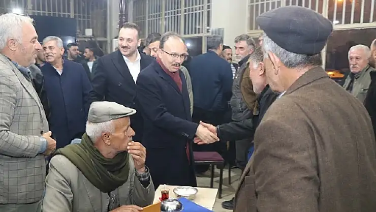 Vali Dr.Kemal Kızılkaya, Hemşerilerimizle Bir Araya Geldi