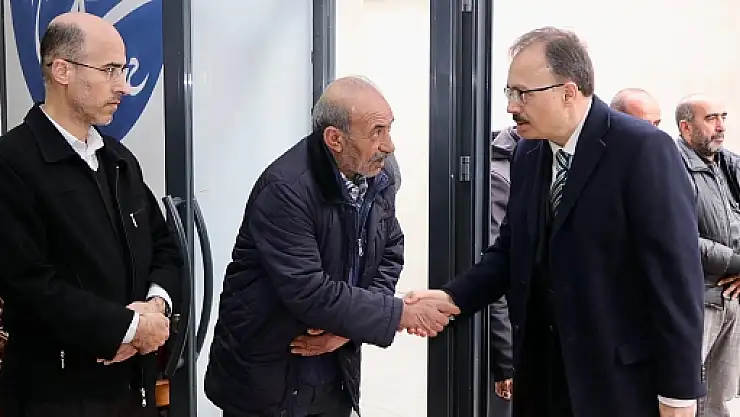 Vali Dr.Kemal Kızılkaya'dan Dağtekin Ailesine Taziye Ziyareti