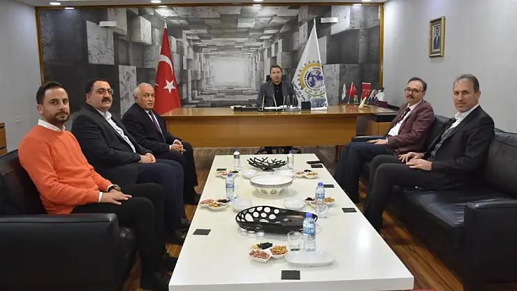 Vali Dr.Kızılkaya'dan Siirt TSO Başkanı Güven Kuzu'ya Ziyaret