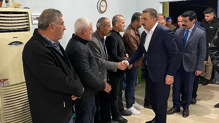 VALİ HACIBEKTAŞOĞLU, BAYKAN/ATABAĞI BELDESİNDE TAZİYE ZİYARETLERİNDE BULUNDU