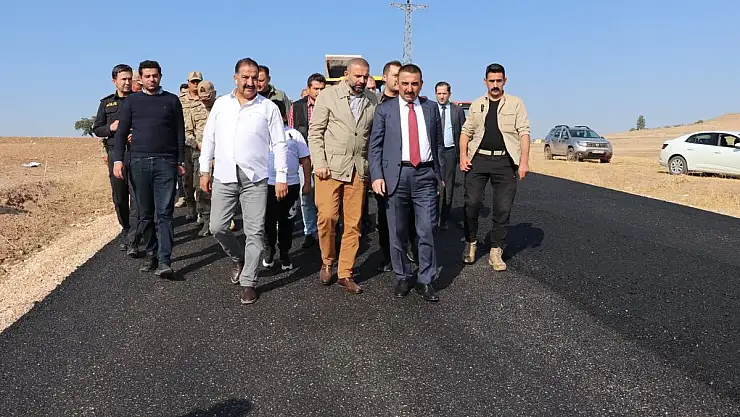 VALİ HACIBEKTAŞOĞLU : 'KÖYLERİMİZ GÜVENLİ VE KONFORLU YOLLARA KAVUŞYOR'