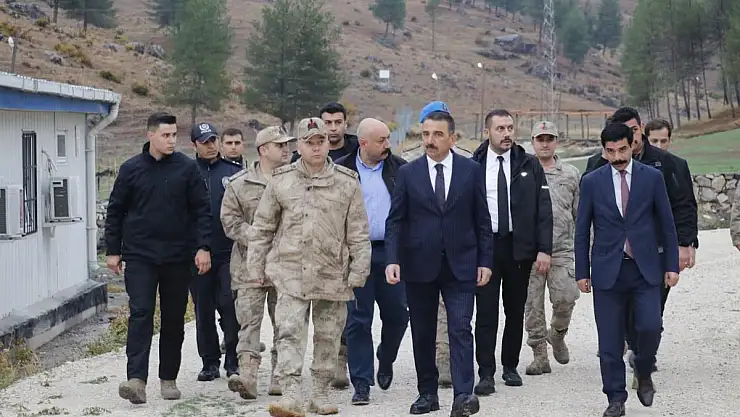 VALİ HACIBEKTAŞOĞLU, VEYSEL KARANİ BELDESİNDE İNCELEMELERDE BULUNDU