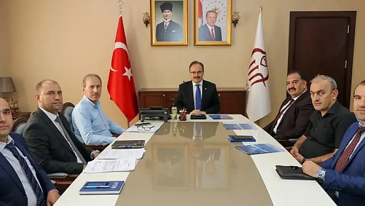 Vali Kızılkaya Başkanlığında OSB Toplantısı 