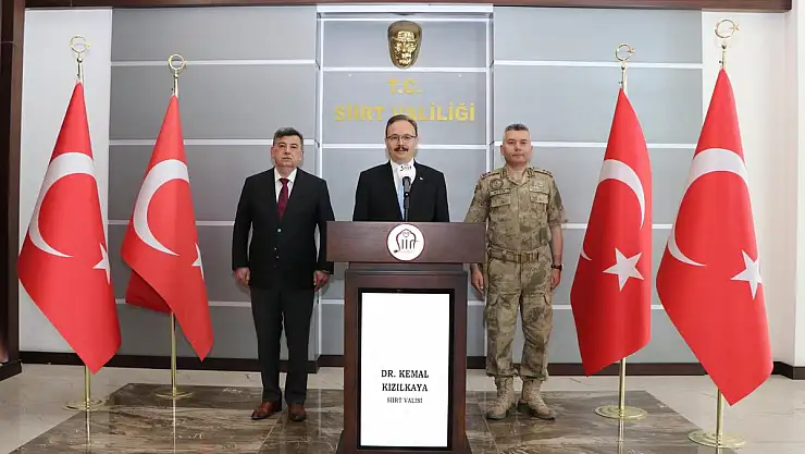Vali Kızılkaya, Nisan Ayı Asayiş ve Güvenlik Bilgilendirme Toplantısını Yaptı