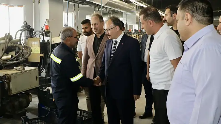 Vali Kızılkaya, OSB'de İncelemelerde Bulundu