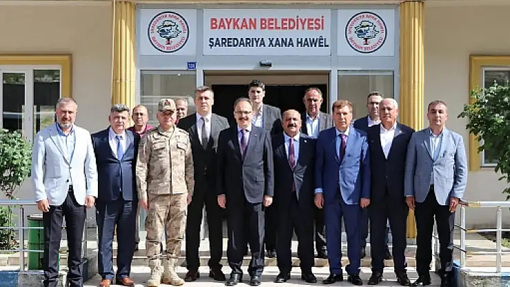 Vali Kızılkaya'dan Baykan İlçemize Ziyaret