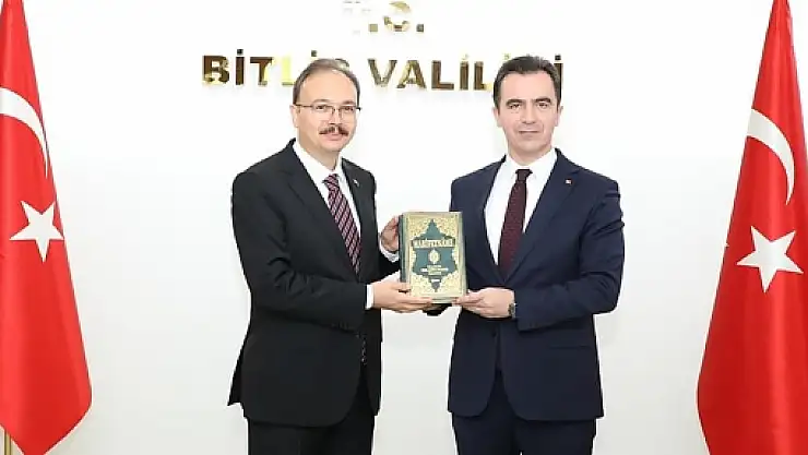 Vali Kızılkaya'dan Bitlis Valisi Karakaya'ya Ziyaret