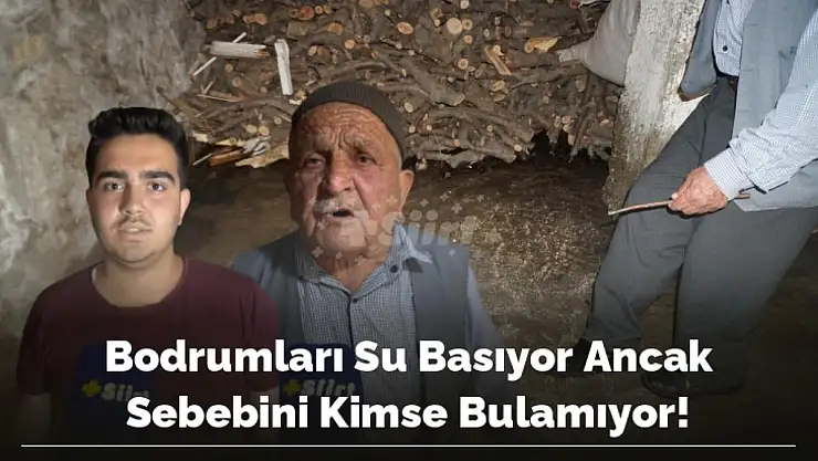 Veysi Oran Caddesi Üzerinde Bulunan Bazı Evlerin Bodrumlarını Su Basıyor