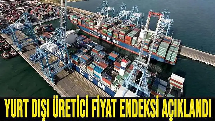 Yurt Dışı Üretici Fiyat Endeksi Açıklandı