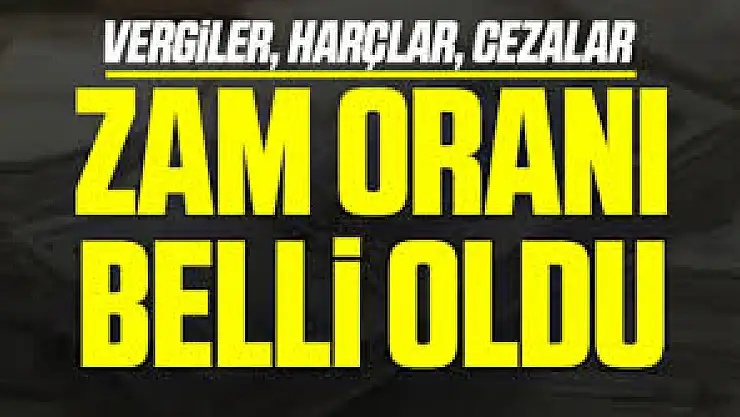 Zamsız Geçen Gün Yok! Harçlara Yüzde 50 Zam Geldi!