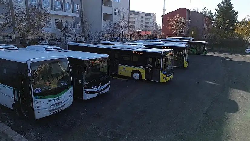 4 milyonun üzerinde yolcu… Siirt'te ulaşımda rekor yıl