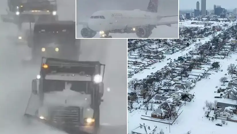 ABD'de tarihi kış felaketi: 800 binden fazla kişi elektriksiz