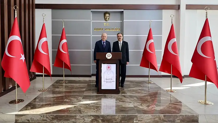 Bakan Yardımcısı Hasan Suver'den Siirt Valiliği'ne Ziyaret