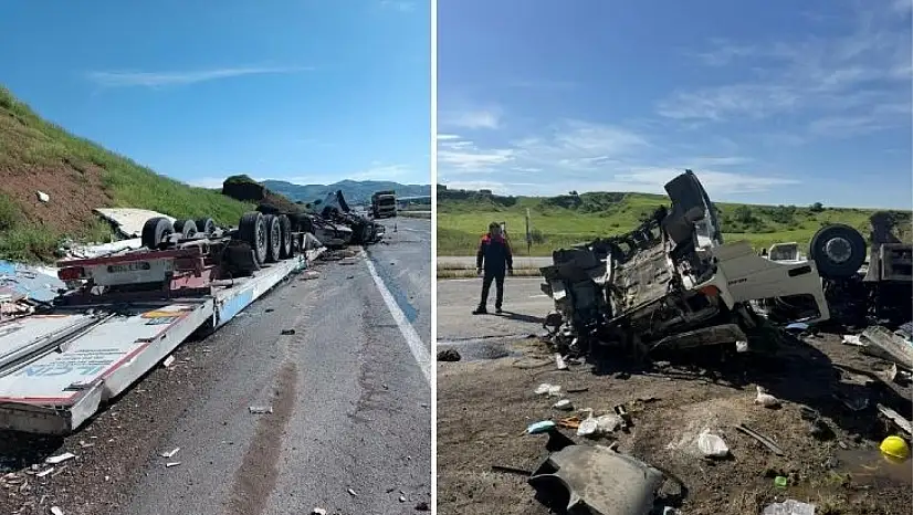 Batman-Kozluk Yolunda TIR Şarampole Devrildi: Sürücü Ağır Yaralandı