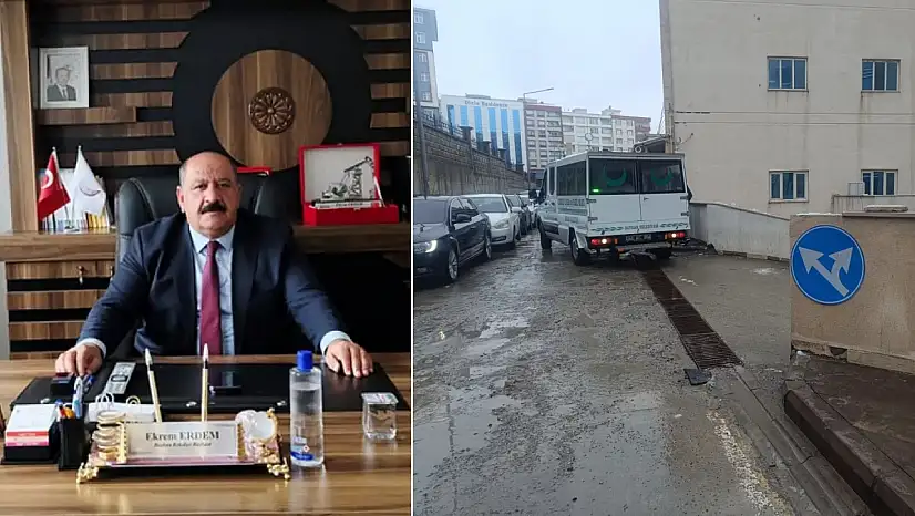 Baykan Belediye Başkanı Ekrem Erdem'in acı günü