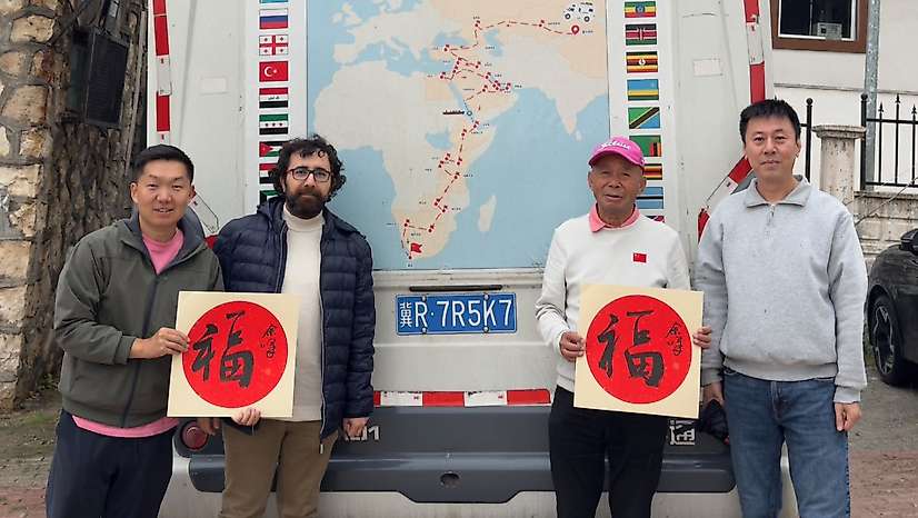 Çin'den Siirt'e Sanat Yolculuğu: Pekin'den Karavanla Geldiler