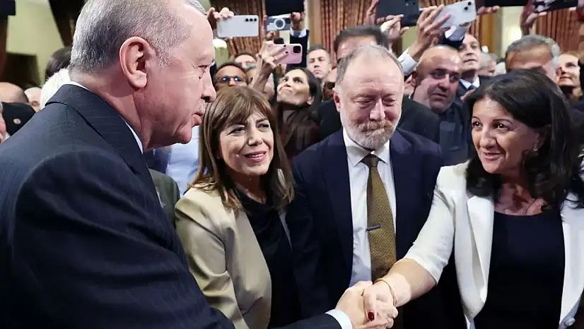 Cumhurbaşkanı Erdoğan: DEM Parti ile görüşme umut vericiydi, sonuçlarını yakında göreceğiz
