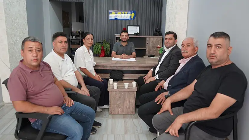 DEM Parti Heyetinden Artı Siirt Haber Ajansına Ziyaret