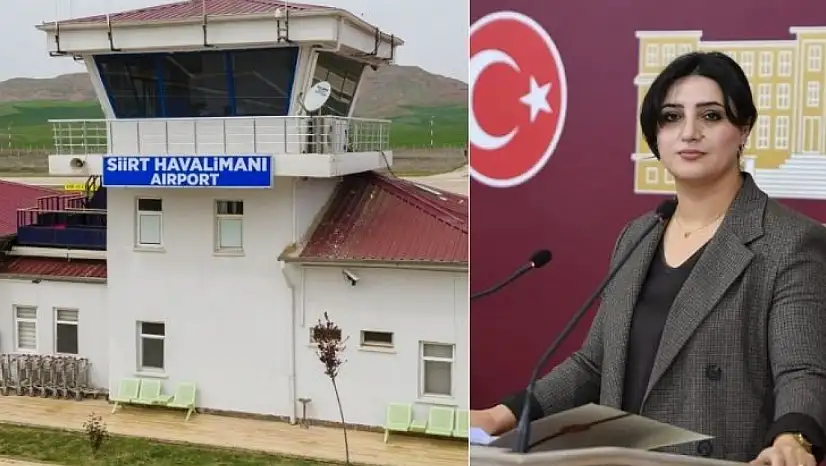 DEM Parti Siirt Milletvekili Sarıtaş'tan Siirt Havalimanı İçin Soru Önergesi: '3 Ay Denildi, 8 Aya Uzadı'