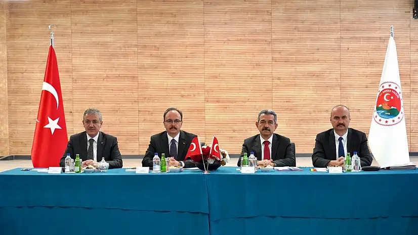 DİKA Yönetim Kurulu Siirt'in dönem başkanlığında toplandı: Bölgesel kalkınmada Siirt vurgusu