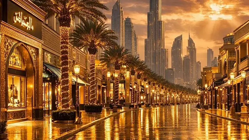 Dünyada Bir İlk: Dubai'de ''Altın Sokağı'' Projesi Tanıtıldı
