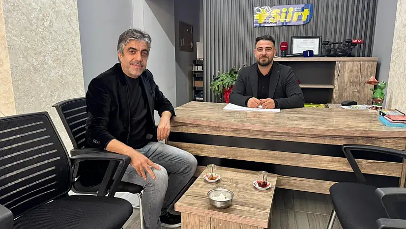 Eğitim Bir-Sen'den Artı Siirt Haber Ajansına Ziyaret