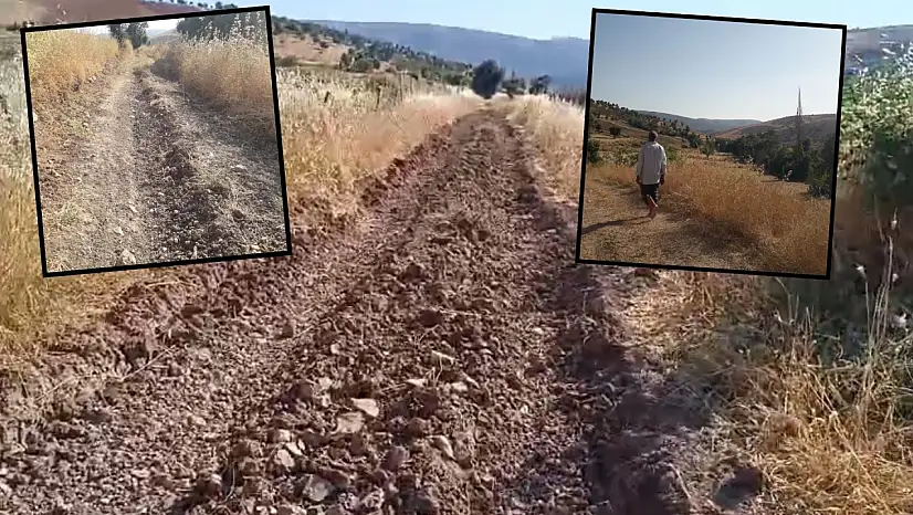 Eruh'ta Sevindik Zorava Köylülerden Yol Tepkisi: Bağ ve Bahçe Yollarımız Yapılsın