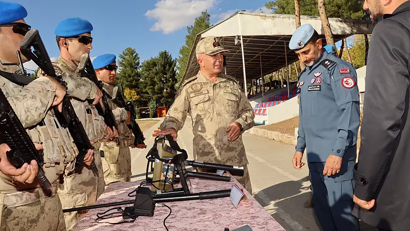 Katar Albayından Siirt İl Jandarma Komutanlığı'na Ziyaret