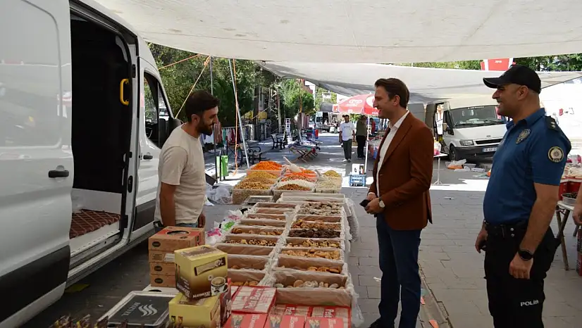 Kaymakam Özcan'dan Esnaf ve Pazar Ziyareti