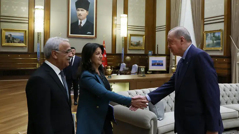 Külliye'de Kritik Zirve: Cumhurbaşkanı Erdoğan ile DEM Parti İmralı Heyeti Sürecin Geleceğini Görüştü