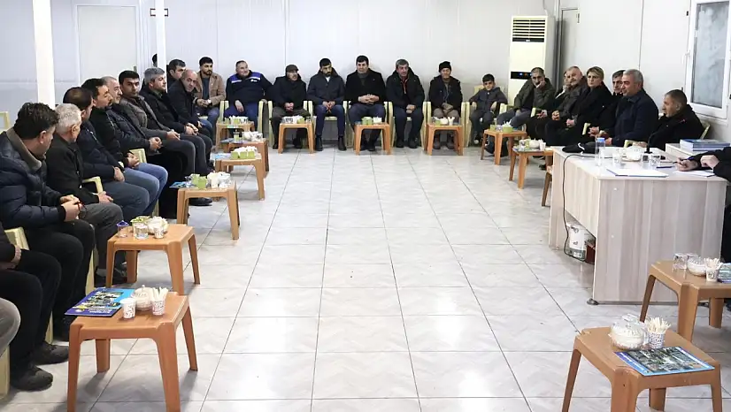 Kurtalan Belediyesi Yenidoğan Mahallesi'nde mahalle buluşması düzenledi