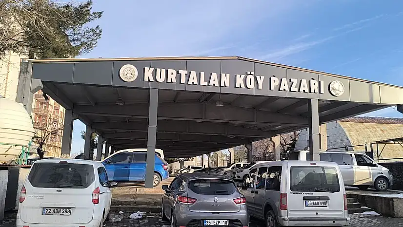 Kurtalan Köylü Pazarı kaderine terk edildi: Milyonluk yatırım atıl durumda