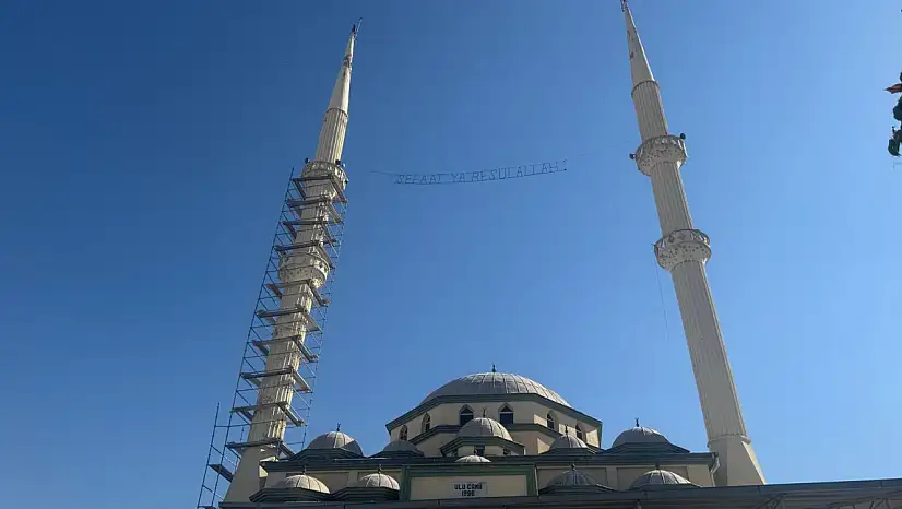 Kurtalan Ulu Cami Minaresi Tadilata Alındı