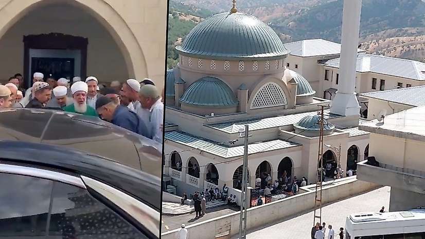 Menzil Cemaati Şeyhi Şeyh Seyyid Muhammed Saki Elhüseyni Siirt'te