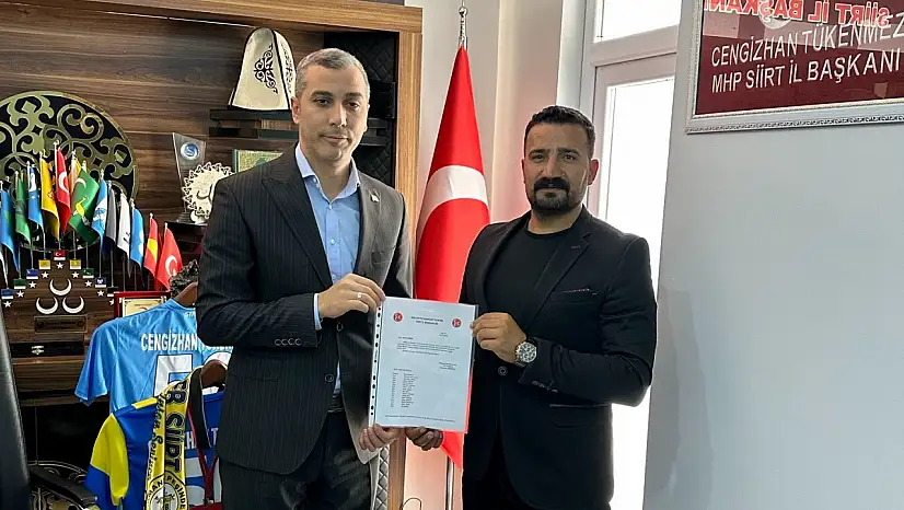 MHP Pervari Beğendik Belde Başkanlığına Davut Şanda Atandı