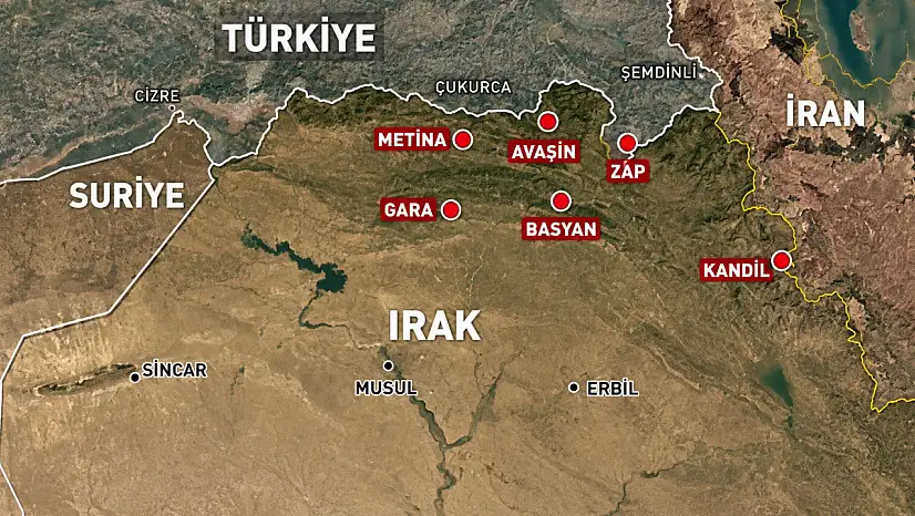 PKK Sınır Hattındaki 81 Noktayı Daha Boşalttı