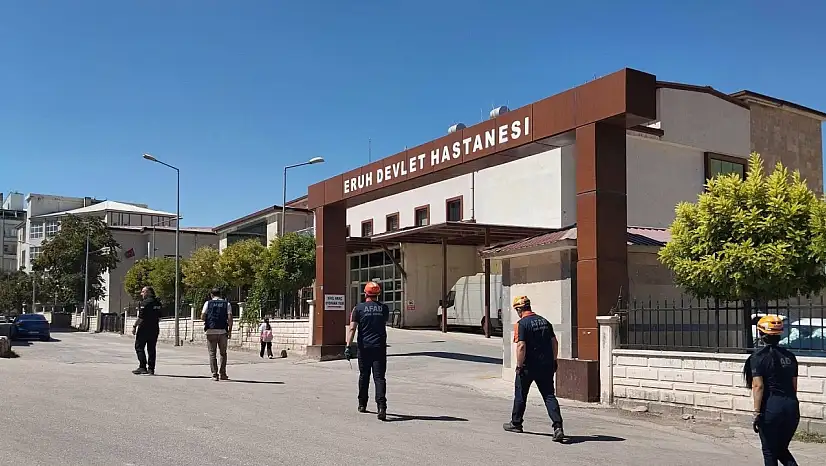 Siirt AFAD, Şırnak Deprem Tatbikatında Görev Aldı