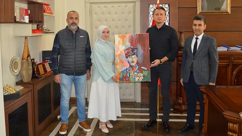 Siirt Baykan'da 10 Kasım'a Anlamlı Hediye