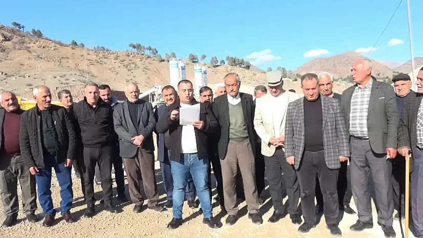 Siirt Baykan'da HES-1 barajı tepkisi büyüyor: ''Baraja değil, adaletsizliğe karşıyız''