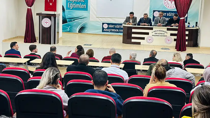 Siirt Eğitim ve Araştırma Hastanesi SDS standartları kapsamında denetlendi