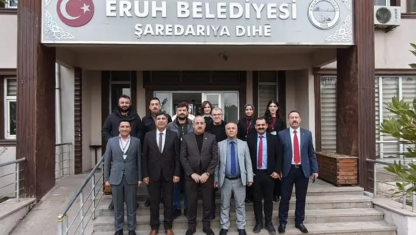 Siirt Eruh Belediyesi'nde Sağlık Hizmetleri Değerlendirme Toplantısı