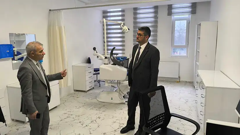 Siirt İl Sağlık Müdürü Hacıoğlu, Kurtalan Ağız ve Diş Sağlığı Hastanesinde incelemelerde bulundu
