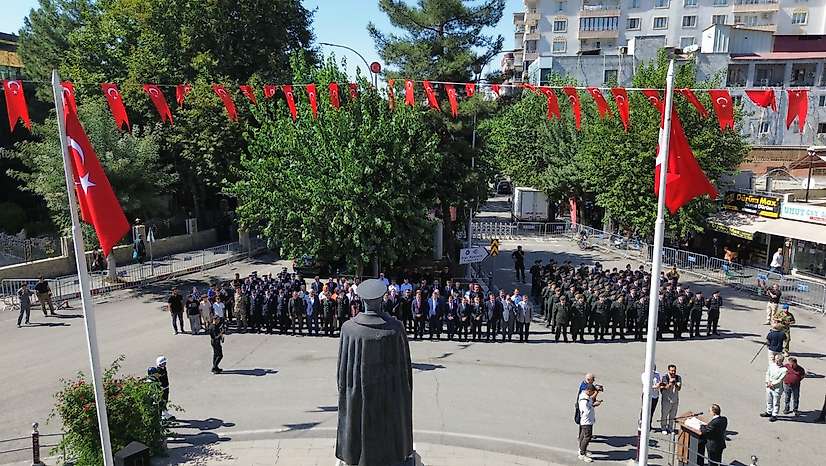 Siirt'in Şeref Günü Atatürk'ün Kente Gelişinin 110. Yılında Törenlerle Kutlandı